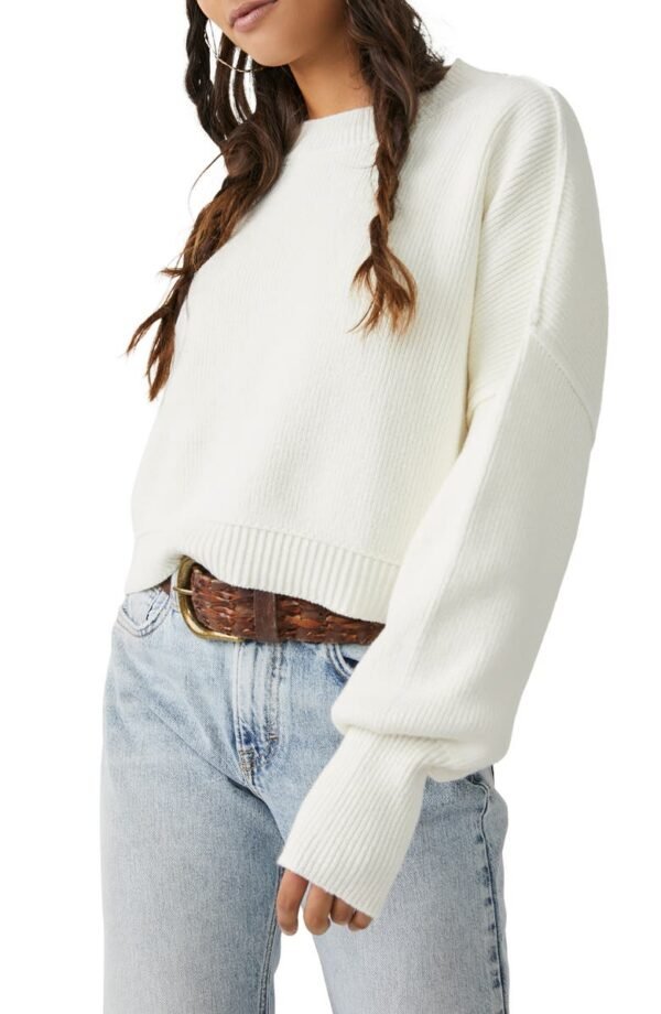 Free People - Easy Street Crop Pullover - Image 13