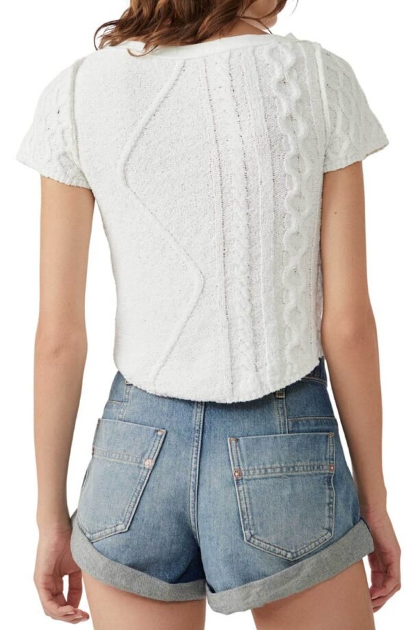 Free People  - Baby Cable Sweater - Image 12