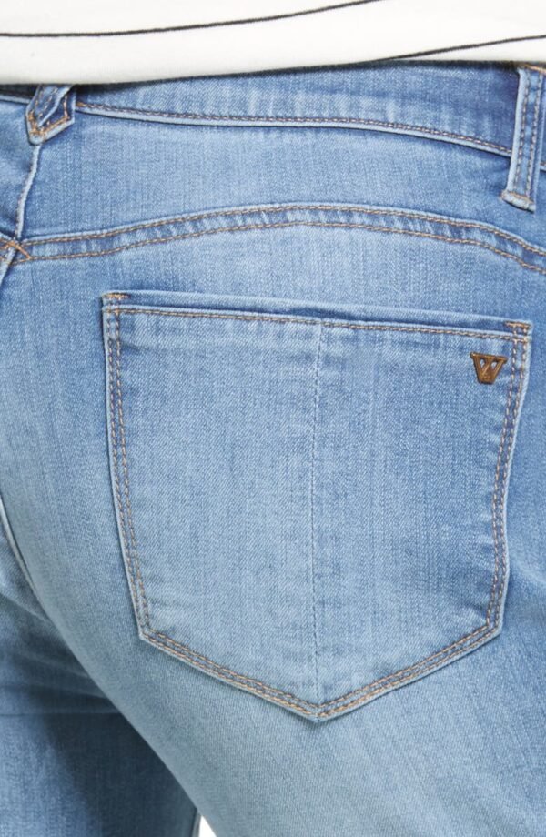 Wit & Wisdom - Ripped Crop Straight Leg Jeans - Image 3