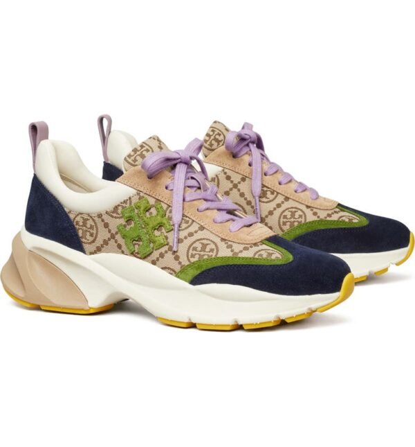 Tory Burch - T Monogram Good Luck Trainer Sneaker - Image 4