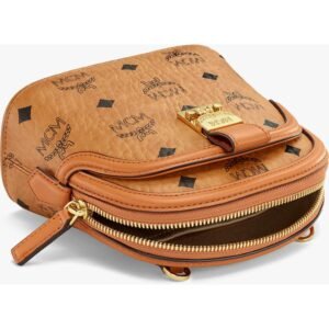 MCM – Mini Anna Visetos Canvas Crossbody Bag