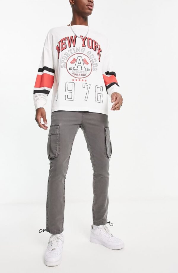 ASOS DESIGN - Skinny Cargo Pants - Image 2