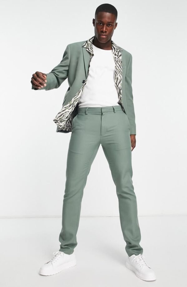 Topman - Skinny Suit Trousers