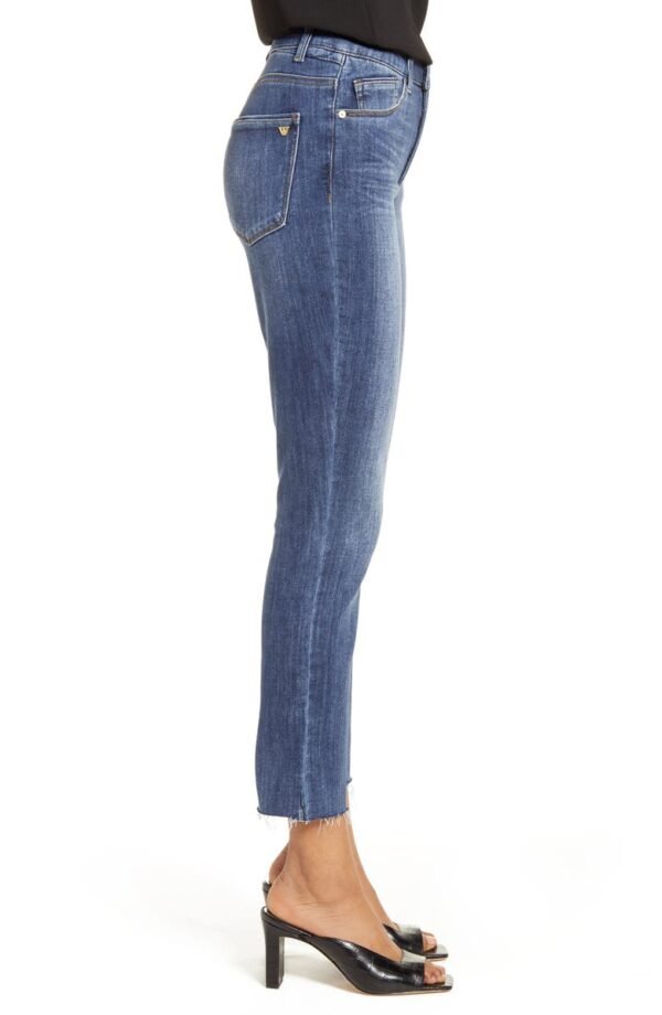 Wit & Wisdom - 'Ab'Solution High Waist Raw Hem Skinny Crop Jeans - Image 5