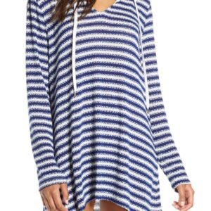 La Blanca – Slouchy Hooded Sweater Cover-Up Tunic
