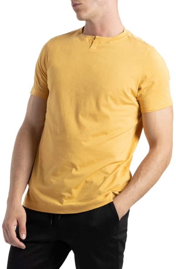 SOFT CLOTH - Malibu Notch Crewneck T-Shirt - Image 10