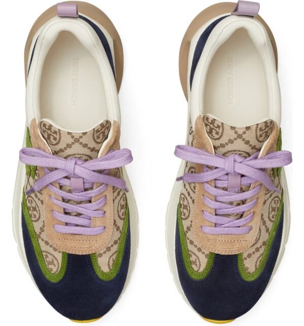 Tory Burch - T Monogram Good Luck Trainer Sneaker - Image 2