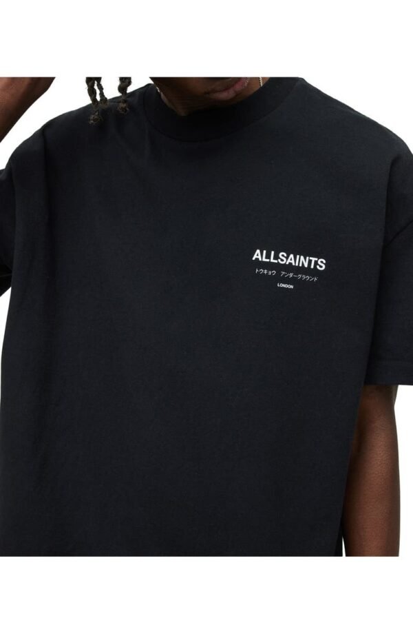 AllSaints - Underground Oversize Graphic Tee - Image 11