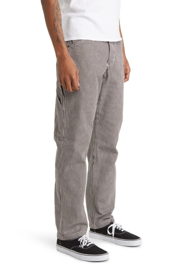 Dickies - Garyville Hickory Stripe Straight Leg Carpenter Pants - Image 2