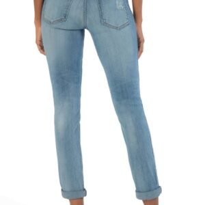 KUT from the Kloth – Rachel Ab Fab High Waist Straight Leg Jeans