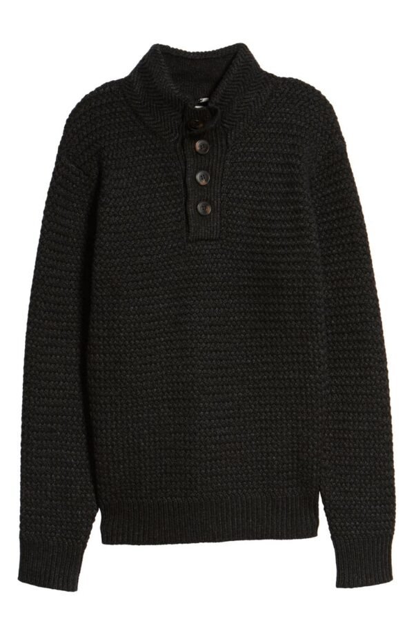 Schott NYC - Military Henley Sweater - Image 13