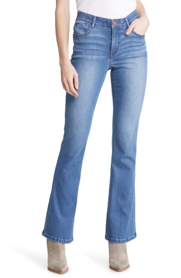 Wit & Wisdom - 'Ab'Solution High Waist Itty Bitty Bootcut Jeans