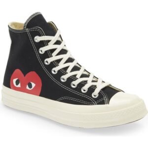 Comme des Garçons PLAY – x Converse Chuck Taylor® Hidden Heart High Top Sneaker (Men)