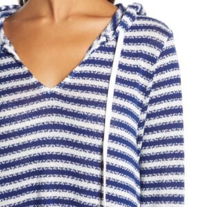 La Blanca – Slouchy Hooded Sweater Cover-Up Tunic