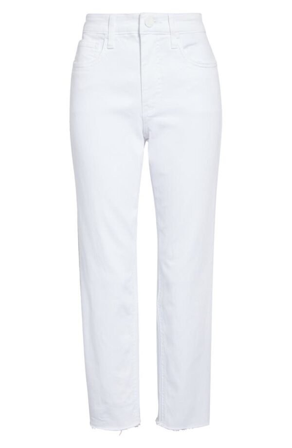 KUT from the Kloth - Rachael Fab Ab High Waist Raw Hem Mom Jeans - Image 4