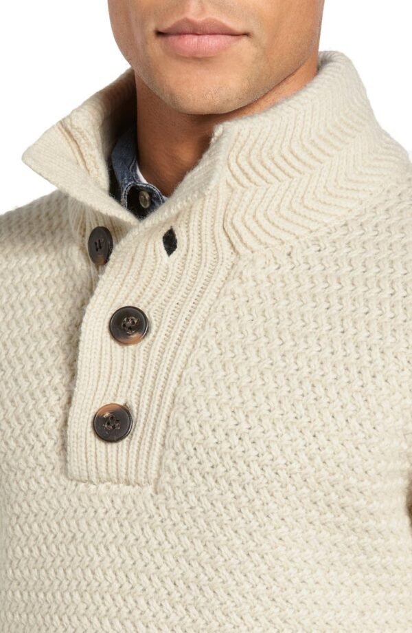 Schott NYC - Military Henley Sweater - Image 19