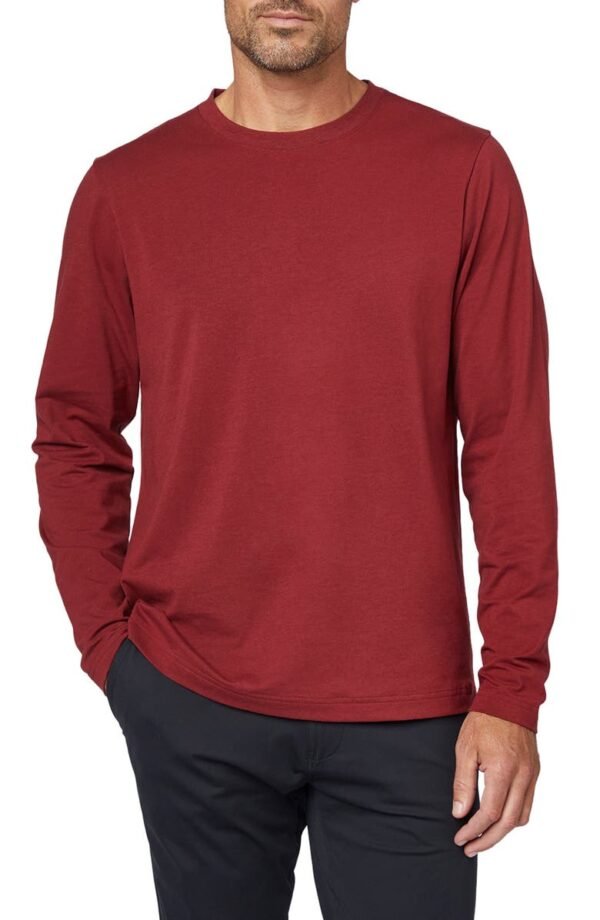 Rhone - Element Long Sleeve Organic Cotton Blend T-Shirt - Image 15