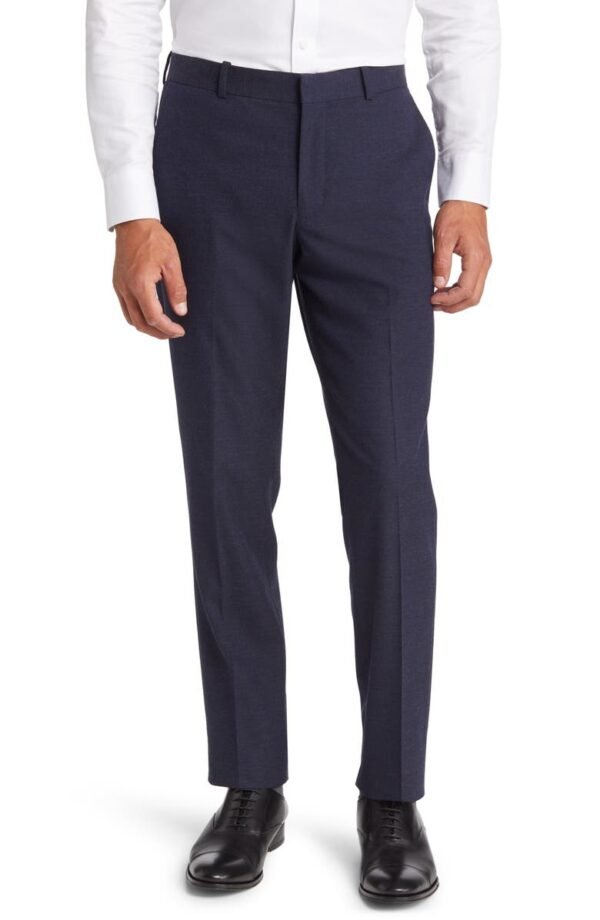 Nordstrom - Flannel Trim Fit Trousers - Image 2