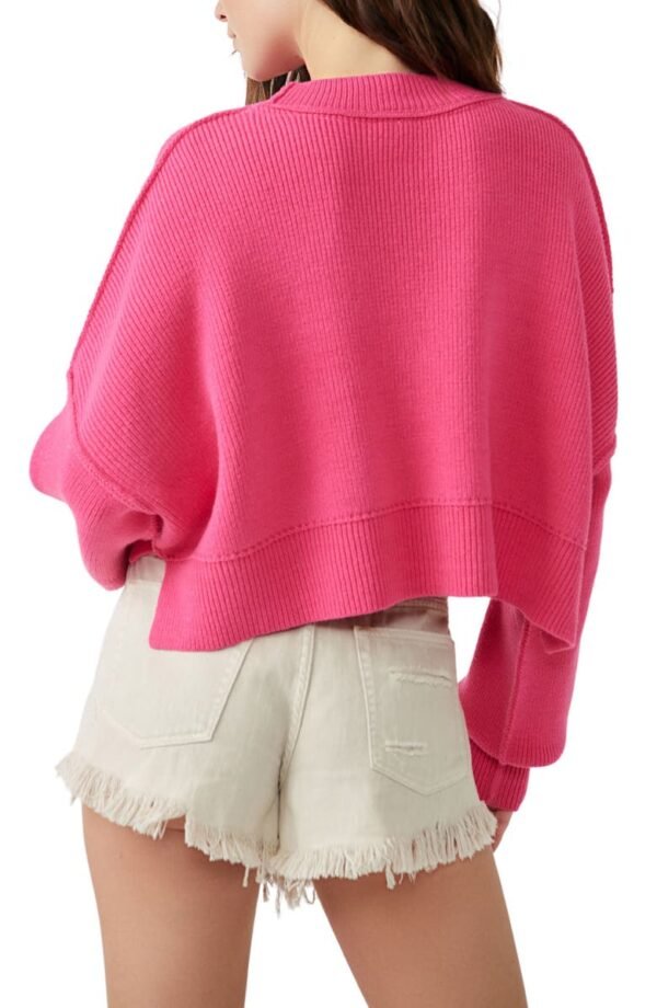 Free People - Easy Street Crop Pullover - Image 2