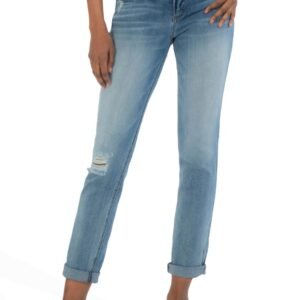 KUT from the Kloth - Rachel Ab Fab High Waist Straight Leg Jeans