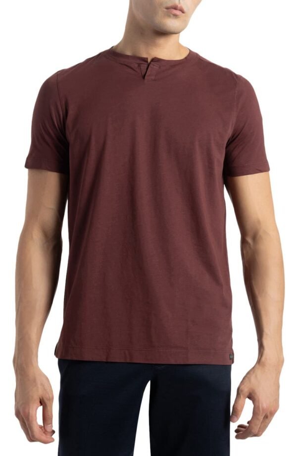 SOFT CLOTH - Malibu Notch Crewneck T-Shirt - Image 9