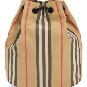 Burberry – Icon Stripe ECONYL® Drawcord Pouch (GROUP BUY)