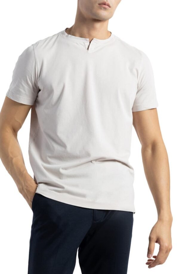 SOFT CLOTH - Malibu Notch Crewneck T-Shirt - Image 5