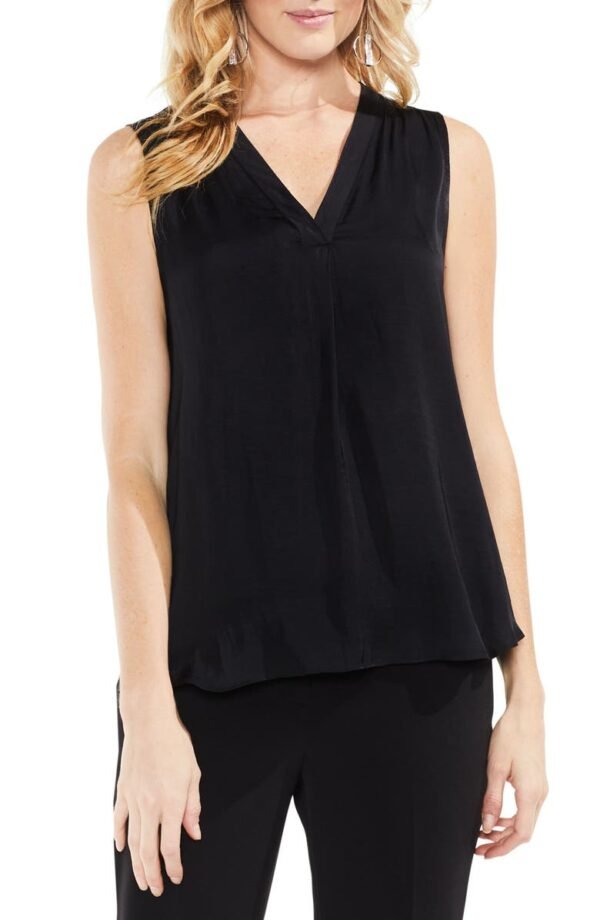 Vince Camuto - Rumpled Satin Blouse - Image 25