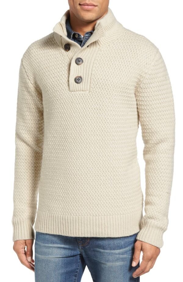 Schott NYC - Military Henley Sweater - Image 17