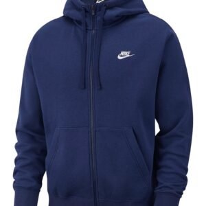 Nike – Men’s Club Zip-Up Logo Hoodie