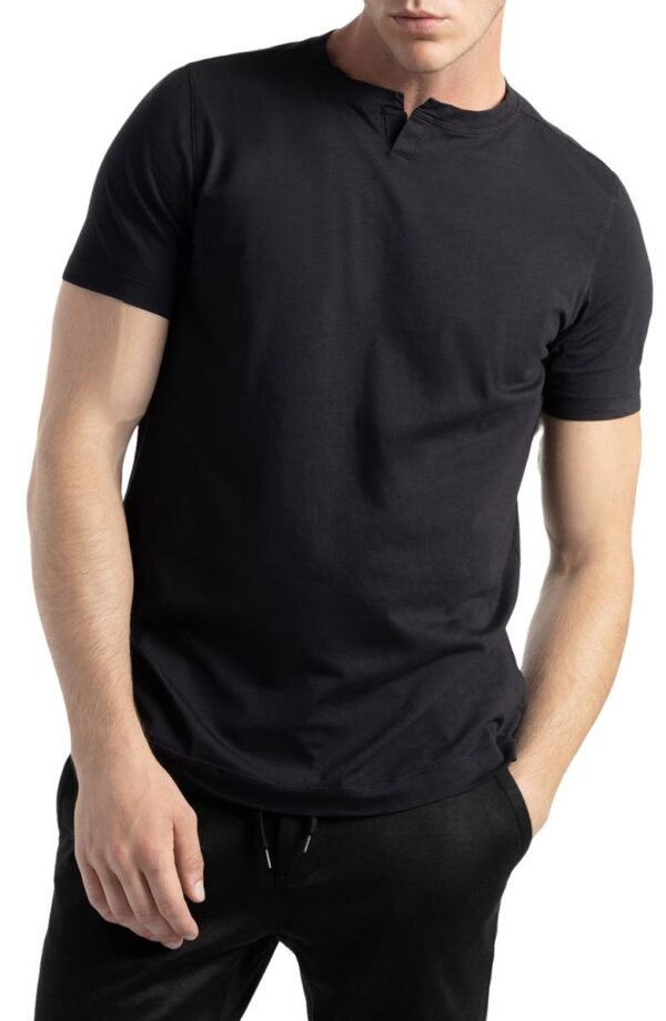 SOFT CLOTH - Malibu Notch Crewneck T-Shirt - Image 15