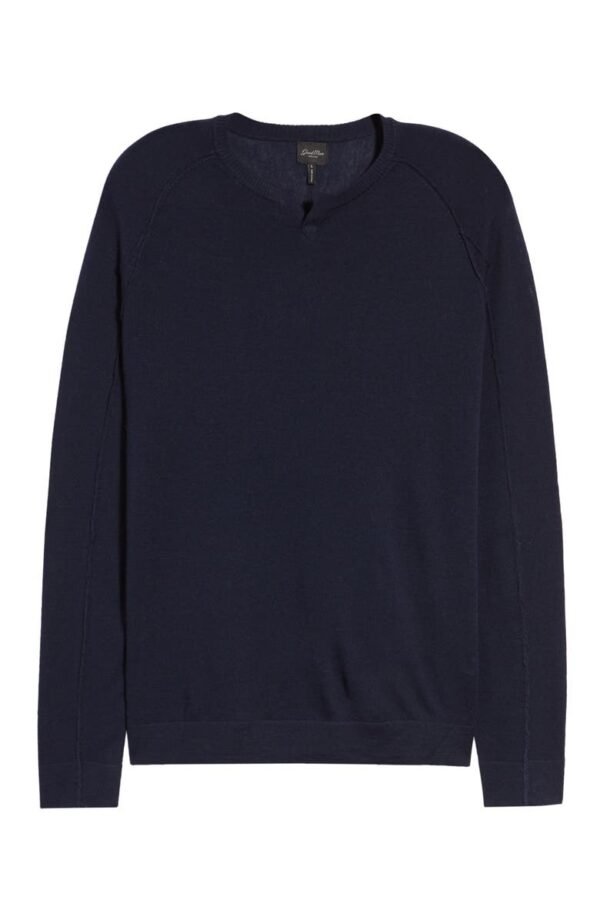 Good Man Brand - MVP Slim Fit Notch Neck Wool Sweater - Image 2