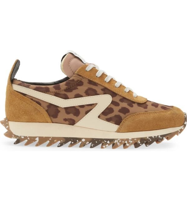 rag & bone - Retro Runner Leopard Print Sneaker - Image 4