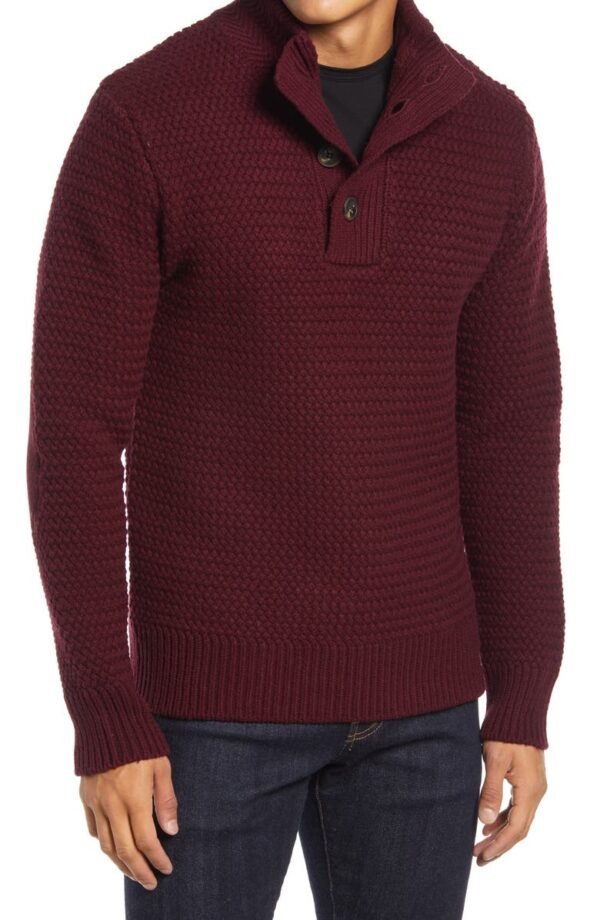 Schott NYC - Military Henley Sweater - Image 2