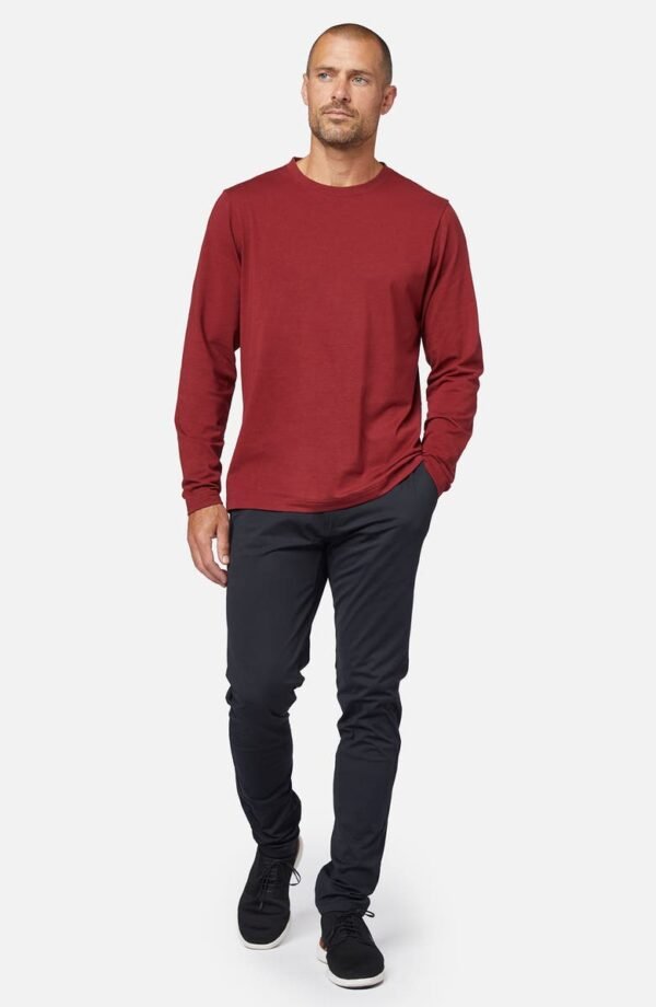 Rhone - Element Long Sleeve Organic Cotton Blend T-Shirt - Image 12