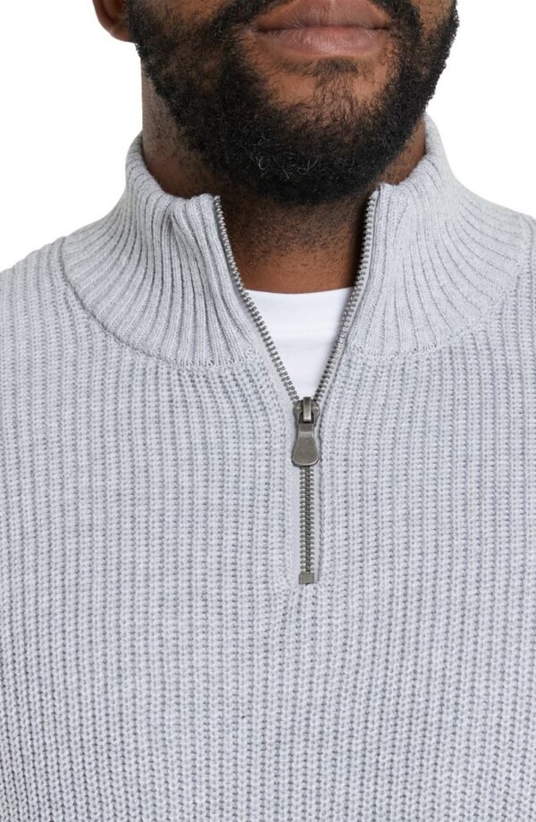 Johnny Bigg - Bentley Half Zip Cotton Sweater - Image 3