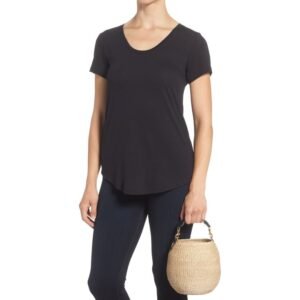 Clare V. – Pot de Miel Top Handle Straw Basket Bag
