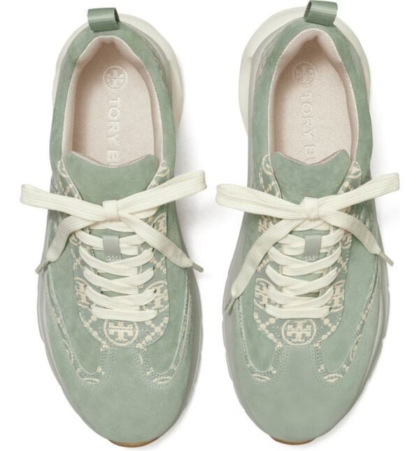 Tory Burch - T Monogram Good Luck Trainer Sneaker - Image 10