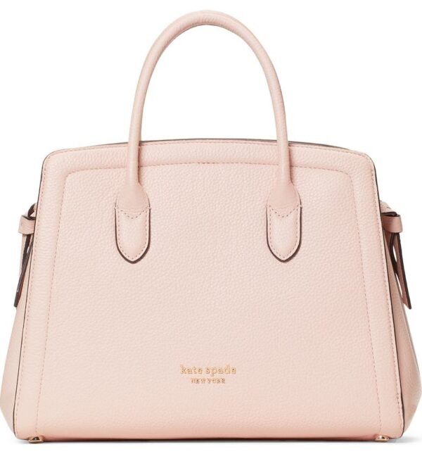 kate spade new york - knott medium leather satchel