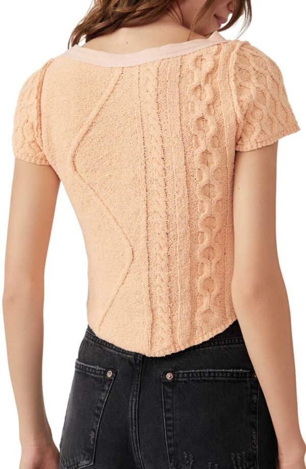 Free People  - Baby Cable Sweater - Image 8