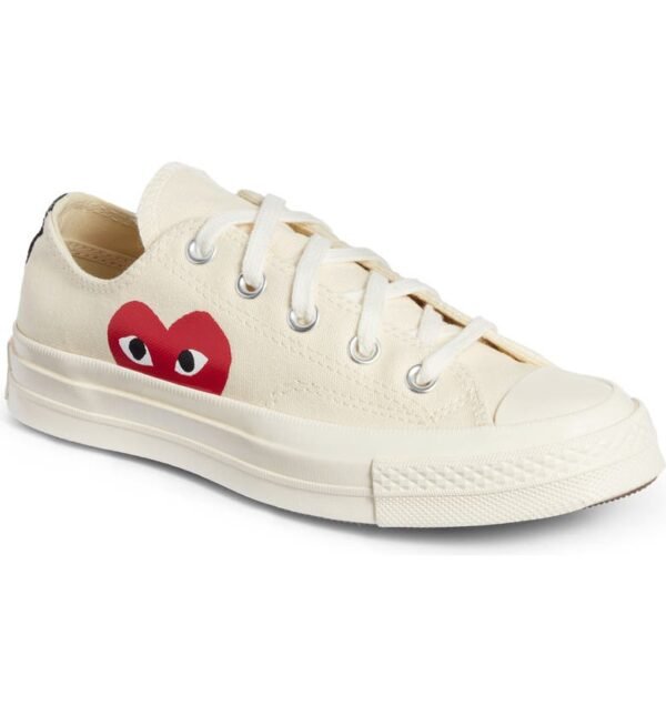 Comme des Garçons PLAY - x Converse Chuck Taylor® Hidden Heart Low Top Sneaker - Image 13
