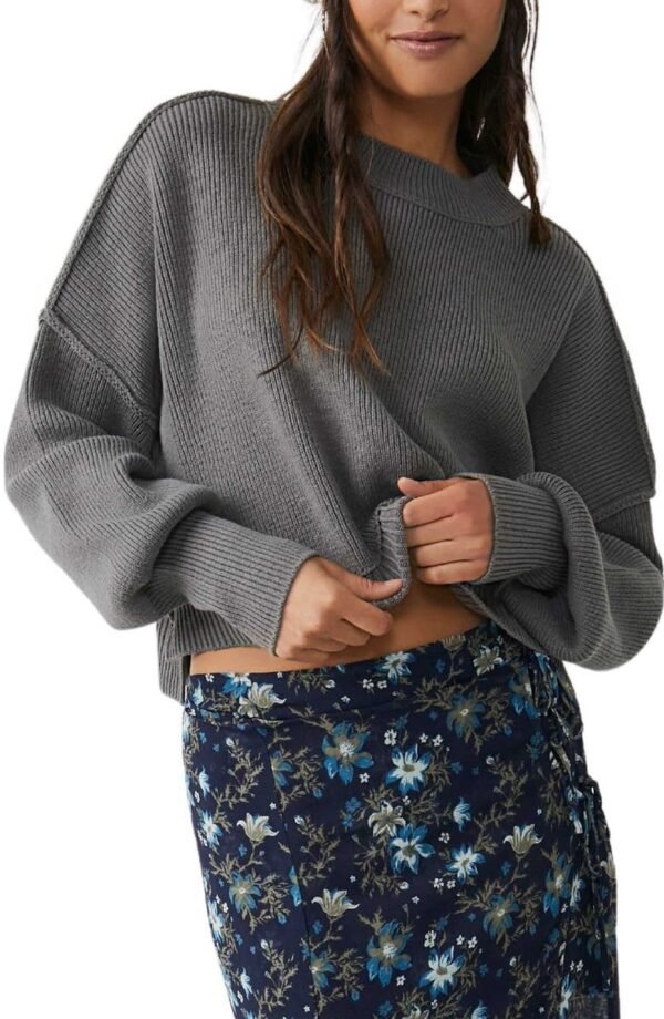 Free People - Easy Street Crop Pullover - Image 17