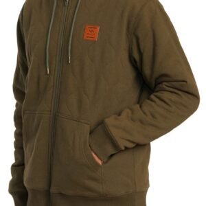 RVCA – Arrow Fleece Lined Zip-Up Hoodie