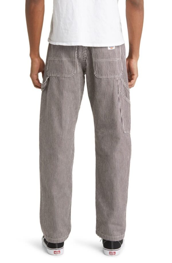 Dickies - Garyville Hickory Stripe Straight Leg Carpenter Pants - Image 5