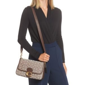 COACH – Tabby Logo Jacquard Shoulder Bag