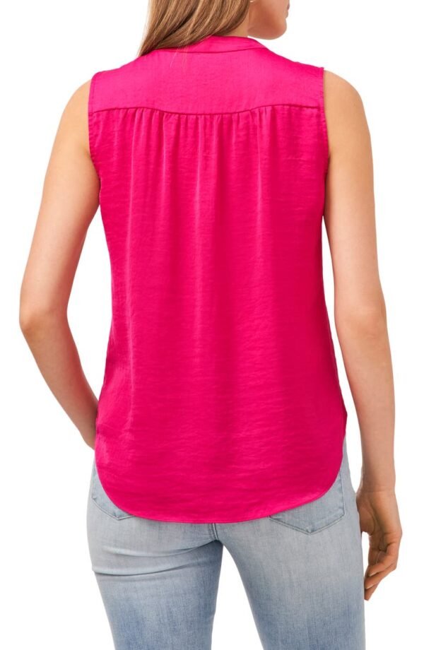 Vince Camuto - Rumpled Satin Blouse - Image 16
