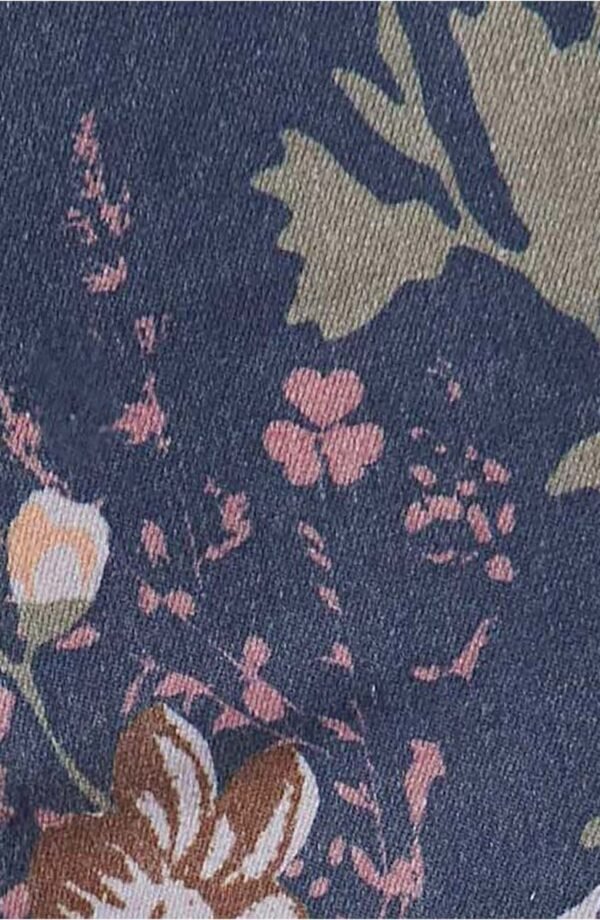 Free People - Youthquake Printed Crop Flare Jeans - Image 5