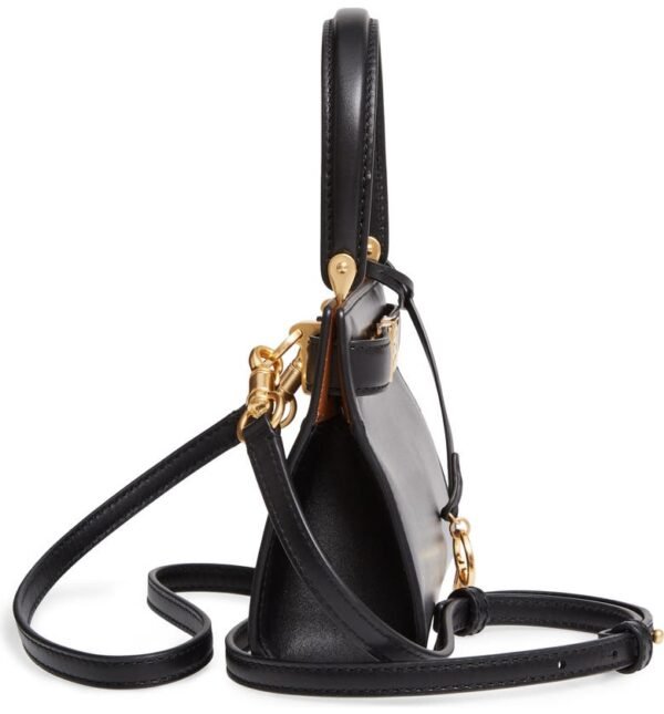 TORY BURCH - Mini Lee Radziwill Leather Bag - Image 6