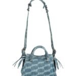 Balenciaga – Extra Small Cagole Denim Crossbody Bag
