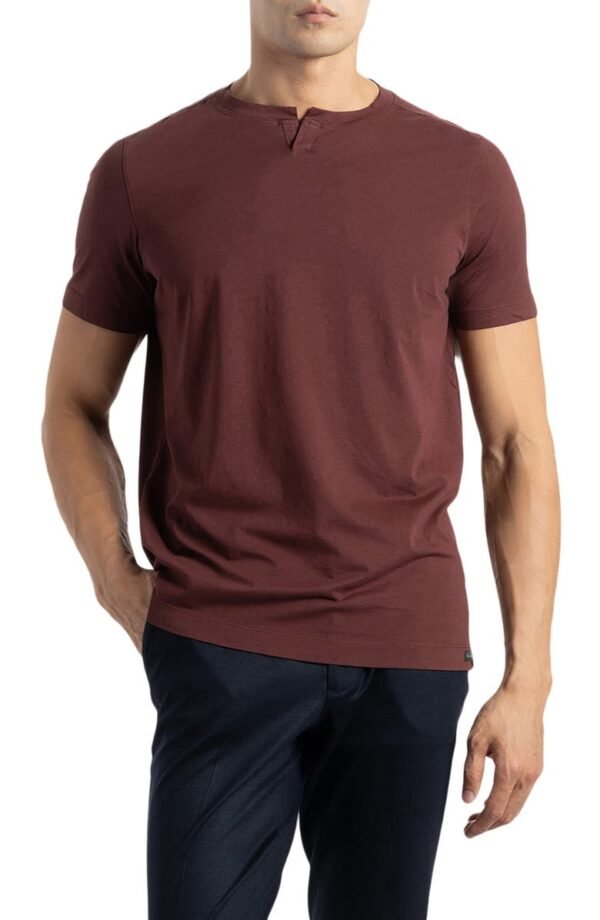 SOFT CLOTH - Malibu Notch Crewneck T-Shirt - Image 7